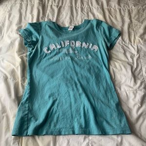 hollister blue short sleeve t